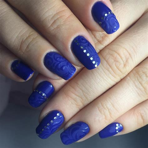 blue manicure ideas|beautiful blue nail designs.